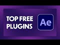 ESSENTIAL FREE PLUGINS for After Effects