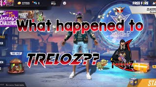 What happend to Treloz??🤔 || ഇത് ഒരു തിരിച്ചു വരവ് ആണോ🧐 || Treloz ff