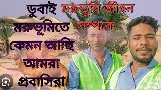 বিদেশ অনেক টাকা ডুবাই মরুভূমিতে আমরা বাতাস ও বালু মোকাবেলা করছি সৌদি আরব ডুবাই মরুভূমির মা যে আমরা