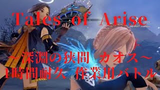 【1時間耐久】テイルズオブアライズ 深淵の狭間 カオス - BGM Battle Organization（Tales of Rebirth） アルフェン 【作業用バトル動画】