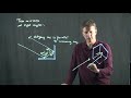 corner cube reflector physics with professor matt anderson m27 06