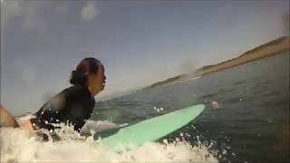 🏄平塚の海2018「Kazumi」SURFING ♪ Right Here