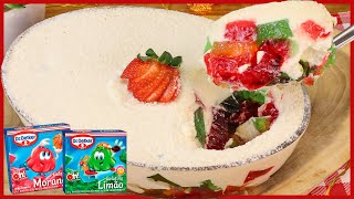 THE BEST GELATIN DESSERT EVER I SUPER CREAMY I SUPER EASY I Dad's Recipes