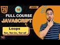 JavaScript Tutorial in Hindi #10 | For Loop in JavaScript (2025)