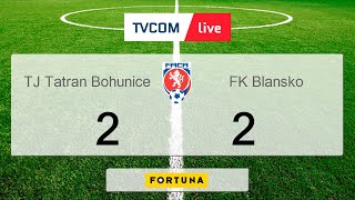 TJ Tatran Bohunice - FK Blansko