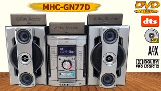 Sony MHC-GN77D_Overview \u0026 Sound test