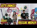 LET'S DANCE! REGGAE MEDLEY - JAMMING TIME - CATHY & ROMEL JAM AT ZALDY MINI STUDIO