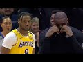 Lebron Holds Back Tears & Gets EMOTIONAL Watching Bronny Play! Bronny First NBA Bucket!