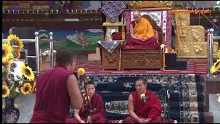 142.  ༧གོང་ས་མཆོག་ལ་རྩོད་རྒྱུགས་འབུལ་བཞིན་པ། རྟེན་འབྲེལ་ཡན་ལག་བཅུ་གཉིས་ལུགས་འབྱུང་ལྡོག་ལ་རྩོད་པ།