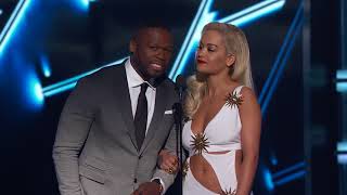 50 Cent and Rita Ora Present Top Hot 100 Song 50 - BBMA 2015