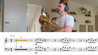 Radiohead - Creep || Play Along Euphonium / Baritone / Trombone