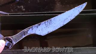 Blacksmithing Wrench Knife - Making a Fallout 4 Inspired Disciples Blade