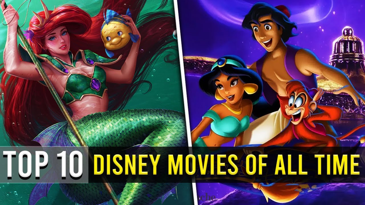 Top 10 Disney Movies Of All Time - YouTube