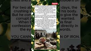 The Corrupt Judges Demanded A False Confession