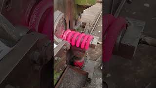 Hot coil spring manufacturing process- Good tools and machinery make work easy