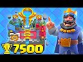 HOW TO REACH 7500 TROPHIES IN CLASH ROYALE 🤩