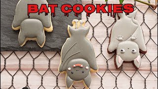 【 ハロウィン 】コウモリクッキーの作り方 ～ How to make Bat Cookies ~