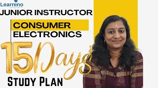 Junior Instructor Mechanic Consumer Electronics  Study Plan