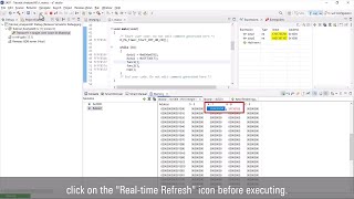 e² studio Tips - Useful Use of Memory View During Debugging
