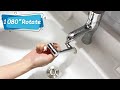 1080° Swivel Faucet-Extender Universal Sink-Water-Aerator - 2 Mode Splash Filter Extension