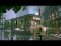 tokyo walk 東京 雨 tokyo rainy 4k hdr 60fps