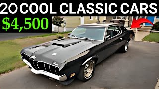 Find Your Dream Ride: Top 20 Classic Cars Under $10k | Classic cars for sale - classic cars us