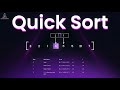 Quick Sort Explained Visually | Pivot, Partition, and Recursion