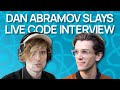Dan Abramov SLAYS Frontend Interview w/ Ex-Twitch Engineer