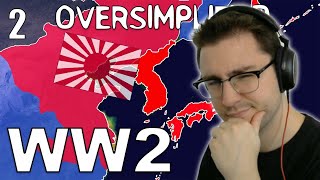 Canadian Reacts AGAIN to WW2 PART 2 - Oversimplified