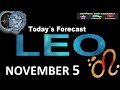 Daily Horoscope LEO November 5, 2024