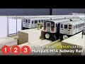 Munipals MTA R142/R62 1 2 3 Train 72nd Street Station Subway Run (7th Avenue Subway Series Volume 1)