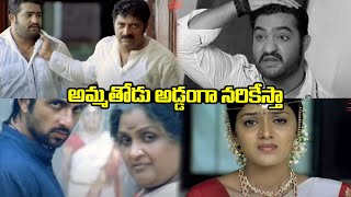 అమ్మతోడు అడ్డంగా నరికేస్తా || Jr NTR Action Scenes || Jr.NTR Ashok Movie Ultimate Climax Scene