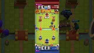 【 clashroyale 】まだ時間があるのにユーノダッシュを決められた相手は試合を諦める　PEKKA Bridge Spamペッカ攻城　下手空想プレイヤーくにお