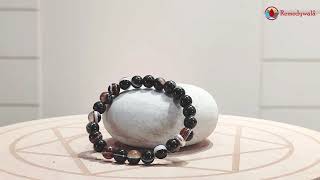 Black Banded Agate Bracelet, Sulemani akik bracelet.