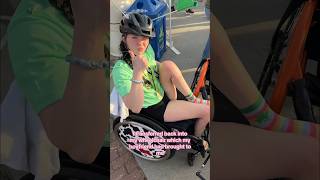 St Patrick’s 8k wirh racing wheelchair ♿️