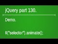 jquery animate function demo part - 130