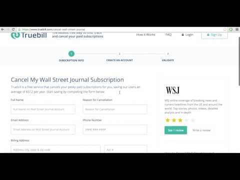 How To Cancel Wall Street Journal (2016) How To Cancel Wall Street Journal (2016)