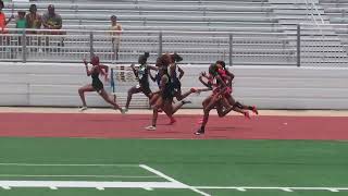 2023 AAU Gulf District H Town Hurricanes Amariya Hardeman 100m Final