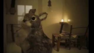 bored pipe smoking rabbit