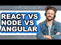 React vs Node vs Angular - Which Is Better?