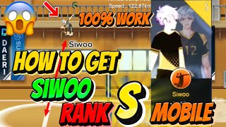 How To Get Siwoo In The Spike Volleyball Story | Mobile Game - Mr.Vannet