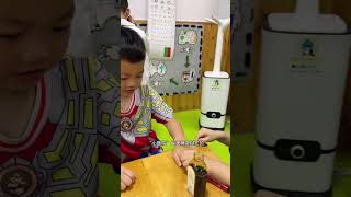 Cute Chinese children kindergarten