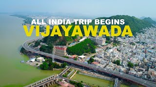 VIJAYAWADA-ANDHRA PRADESH| KANAGA DURGA 🛕|UNDAVALI CAVES⛰️| KONDAPALLI FORT| ALL INDIA TRIP SERIES-1