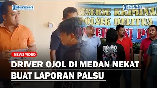 Demi Hindari Leasing Motor, Driver Ojol di Medan Nekat Buat Laporan Palsu Ngaku Dibegal