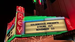 Strung Out Live at El Rey Theater Los Angeles 2019