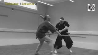 Tetsubo-Jutsu Technique 1 Sequence 1-8