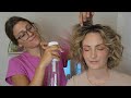 ASMR Up Close Curly Hair Enhancement & Scrunching - Hair Gel, Sprays, Oiling, Mini Combing & Fixing