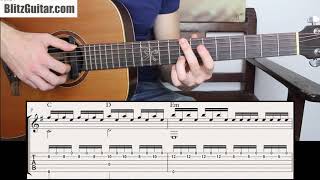 Use this Badass Melody in E minor to Improve Fingerstyle Technique.