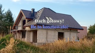 Ile kosztuje nasz dach? Koszt budowy dachu o powierzchni 240m2. #vlogbudowlany