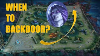 When Should You Backdoor? Mobile Legends Bang Bang | Backdoor Strategy | Moskov Gameplay